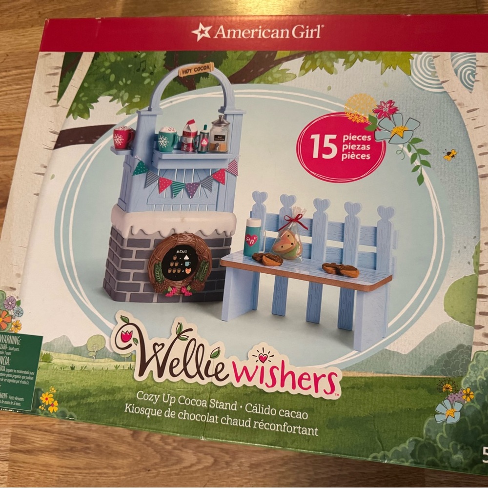 American Girl Wellie Wishers Hot Cocoa Stand - New in Box